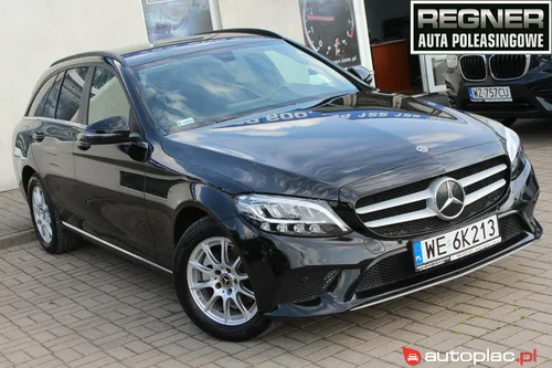 Mercedes-Benz Klasa C W205 1.6 Exclusive FV23% 160KM Navi LED Grz.Fotele El.Klapa ASO Gwarancja