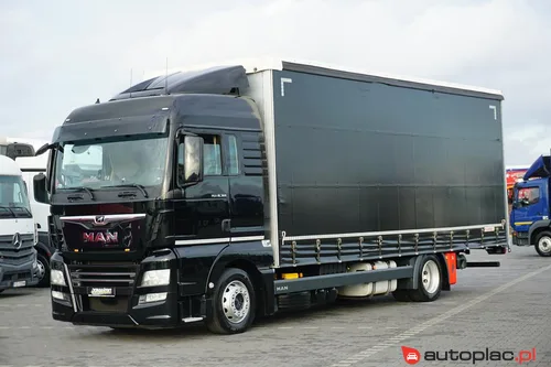 MAN TGX / / 18.360 / ACC / E 6 / FIRANKA / 19 PALET / ŁAD. 7650 KG