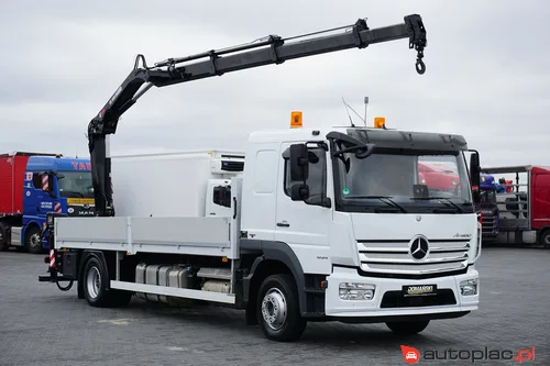 Mercedes-Benz Atego MERCEDES / / 1224 / ACC / SKRZYNIOWY + HDS / HIAB 099 B –