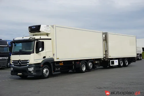 Mercedes-Benz Actros MERCEDES / / 2540 / ACC / E 6 / ZESTAW PRZEJAZDOWY / CHŁODNIA +