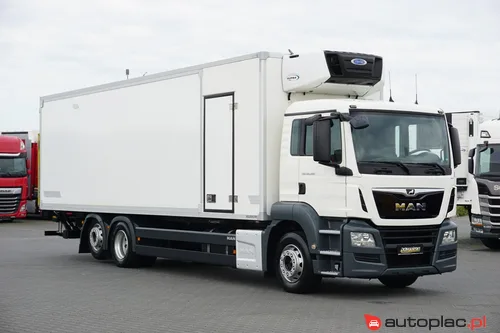 MAN TGS / / 26.360 / EURO 6 / CHŁODNIA + WINDA / 23 PALETY