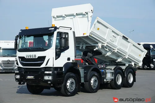 Iveco Trakker / / 480 / E 6 / WYWROTKA / 8 X 4 / HYDROBURTA / RETARDER