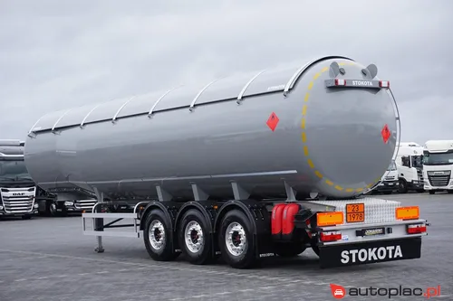 Stokota cysterna Stokota / / DO GAZU / LPG / 47 895 L / JAK NOWA