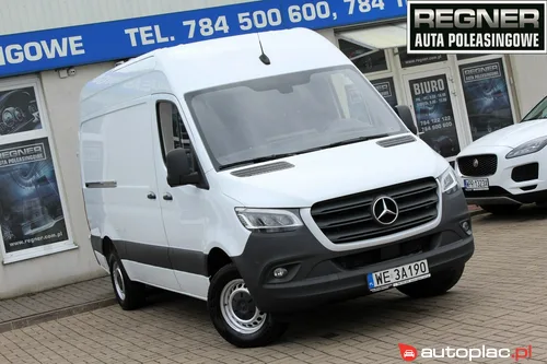 Mercedes-Benz Sprinter Winda 170KM SalonPL FV23% Hak-3,5t LED Webasto Kamera Gwarancja