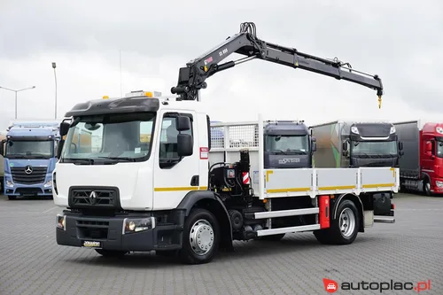 Renault Premium / / D16 / ACC / SKRZYNIOWY + HDS / HIAB 099 E –