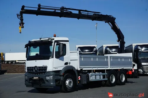 Mercedes-Benz Arocs MERCEDES / / 2643 / 6 X 4 / SKRZYNIOWY + HDS / HIAB 228 E – 4 /