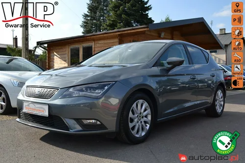 Seat Leon III 1.6 LED*Skórzana Tapicerka*Alufelgi*Podgrz. Fotele*Nawigacja