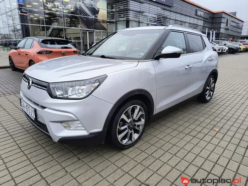 SsangYong/KGM Tivoli 1.6 SsangYong 128KM Automat Full Opcja - 41900 PLN, 107000 km,
