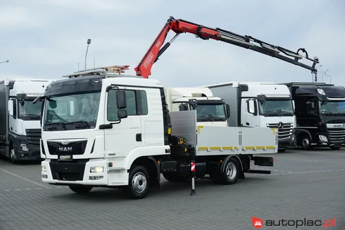 MAN TGL / / 12.250 / SKRZYNIOWY + HDS / FASSI F 65 / PILOT