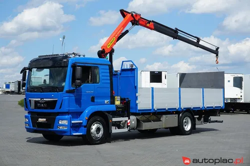 MAN TGM / / 18.290 / SKRZYNIOWY + HDS + WINDA / PALFINGER PK 12002 /