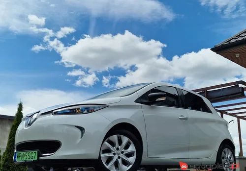 Renault Zoe Biały Navi Kamera Automat Bateria na własnosc