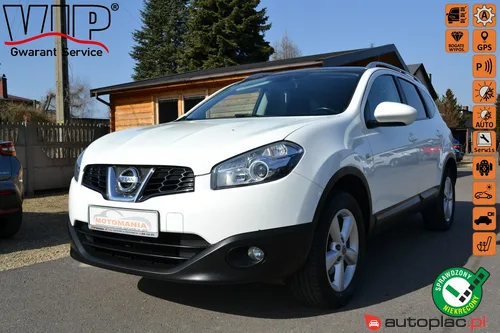 Nissan Qashqai I 2.0 Climatronic dwustrefowy*Alufelgi*Serwis*Panoramadach