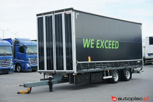 Plandex tandem Plandex / / PRZEJAZDOWA / DŁ. 7,75 M / OS PODNOSZONA