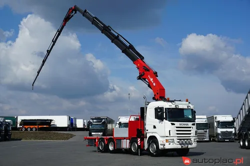 Scania G / 480 / 8 X 2 / SKRZYNIOWY + HDS / HMF THOR – O K6 + JI