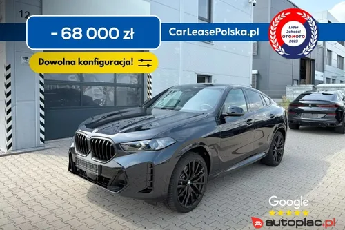 BMW X6 G06 3.0 298KM xDrive Polski salon / Duży rabat / Dowolna konfiguracja