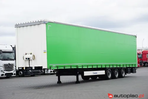 Krone firanka Krone / / MEGA / DACH PODNOSZONY / XL