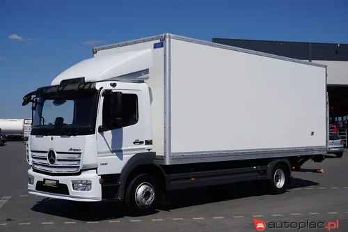 MAN Atego MERCEDES / / 1221 / ACC / EURO 6 / KONTENER + WINDA / 17 PALET