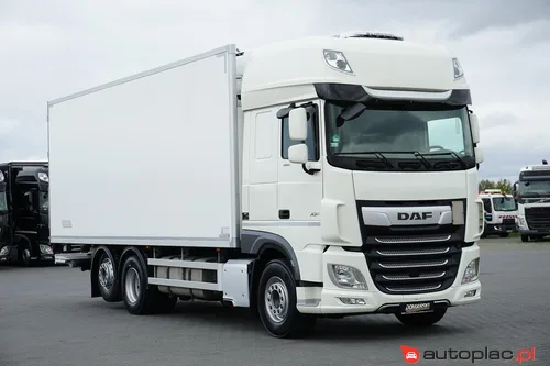 DAF XF / 480 / E 6 / ACC / CHŁODNIA + WINDA / 18 PALET / ŁAD. 12 540KG