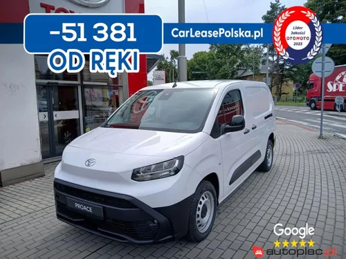 Toyota Proace City Nowy, rabat, polski salon, rabat, promocja, niska cena, biały